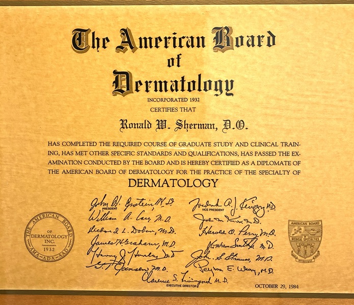 Board of Dermatology 